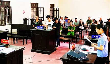 Viện KSND huyện Ứng Hòa tổ chức Phiên tòa hình sự rút kinh nghiệm